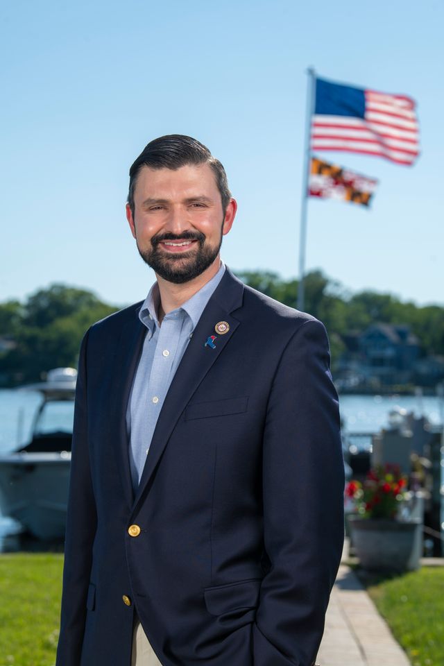 Delegate Ryan Nawrocki on the Baltimore County waterfront